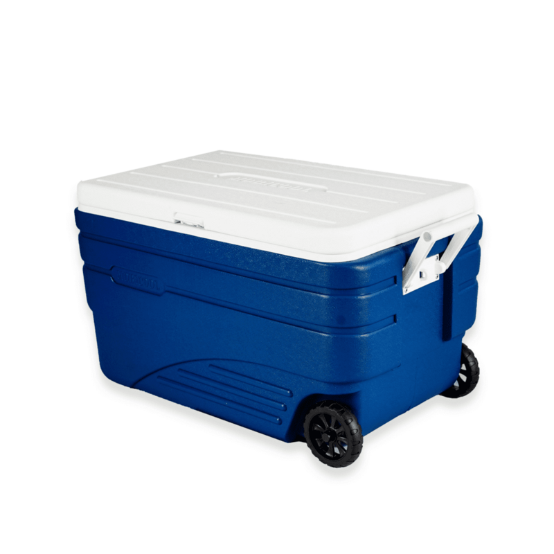 Picnic cool box on wheels hot sale