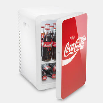 Coca-Cola MBF20 Classic - Mininevera termoeléctrica de 20 l, estilo Coca-Cola®, 12/230 V