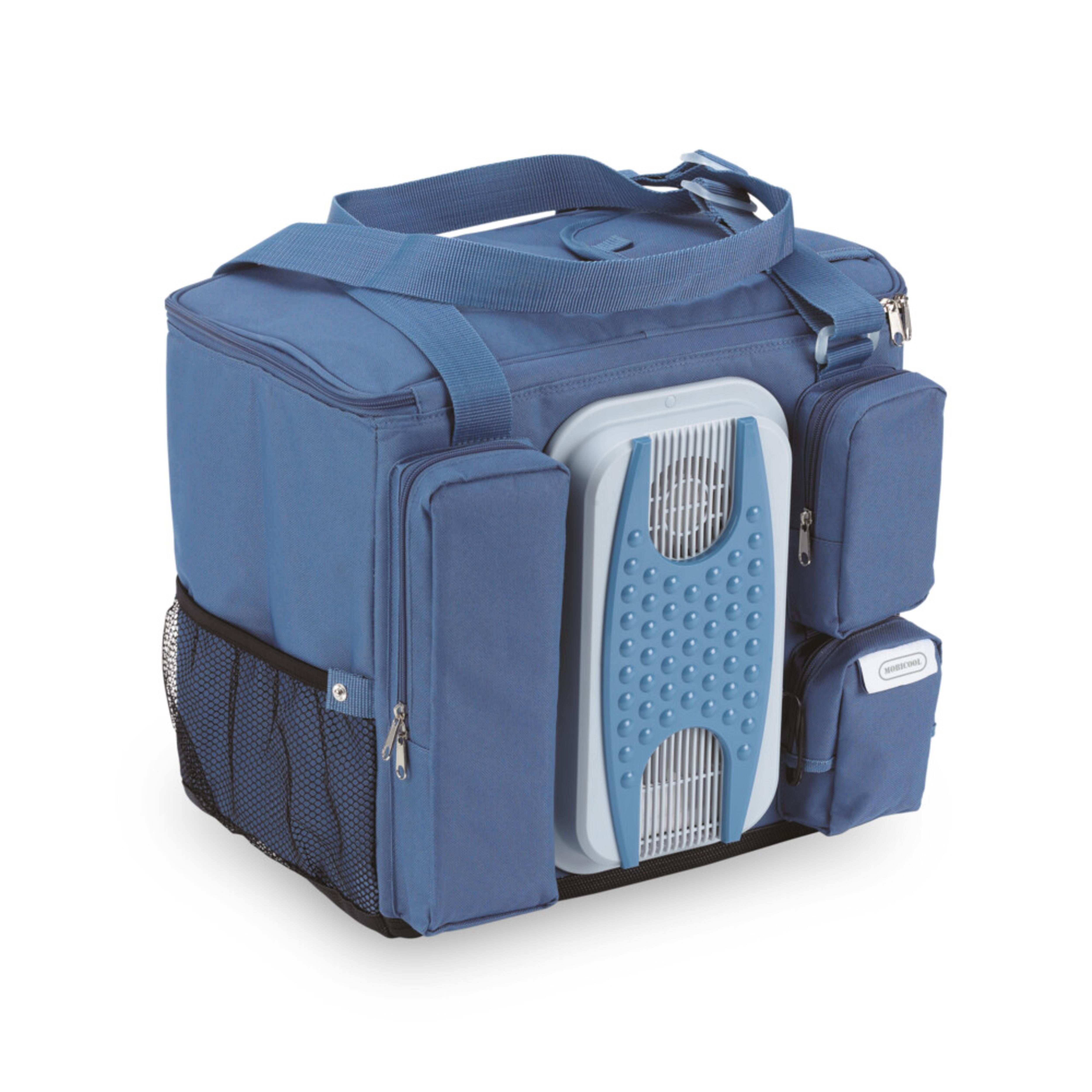 Mobicool Mb32 DC 12v Thermoelectric Cool Bag Blue 32l With Adjustable Straps for sale online 