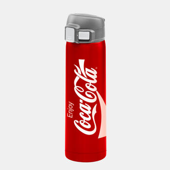 Coca-Cola MDB50 - Botella térmica de acero inoxidable aislada, estilo Coca-Cola®, 0,5 l