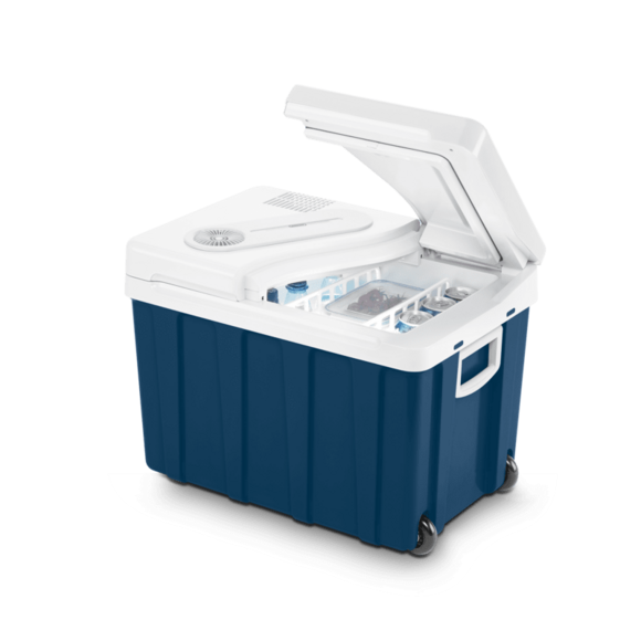 Mobicool MQ40W - 39 l thermoelectric cooler, blue – 12/230 V