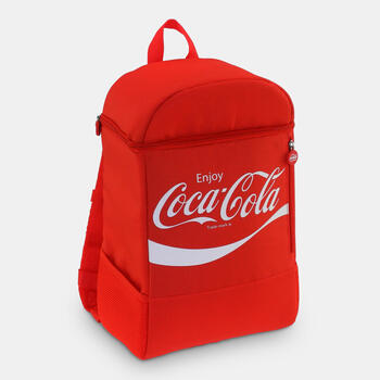 Coca-Cola Classic Backpack 20 - 20 l insulated backpack, Coca-Cola® classic style, pack size 6